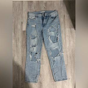 Pacsun light blue ripped jeans
